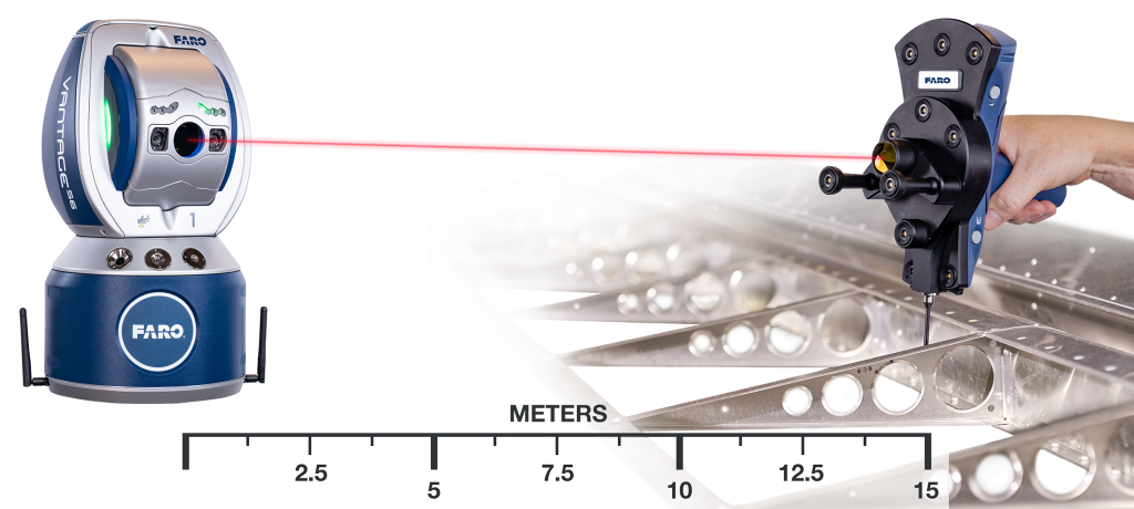 máy đo 3D FARO Laser Tracker Vantage E & S 6Dof