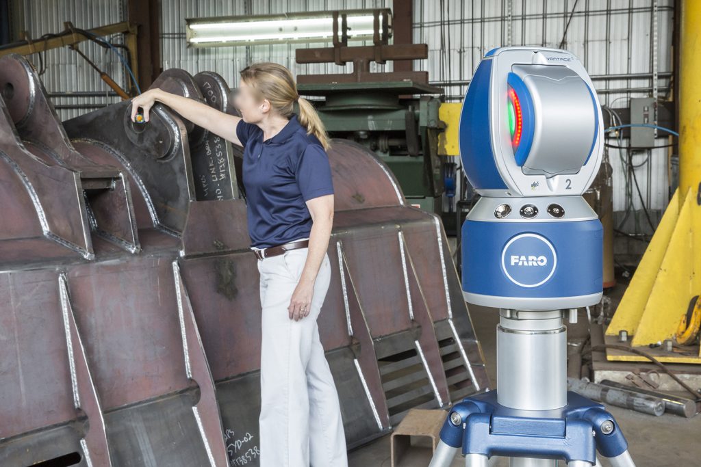 3D Scan of Big Size Parts Using Faro Laser Tracker