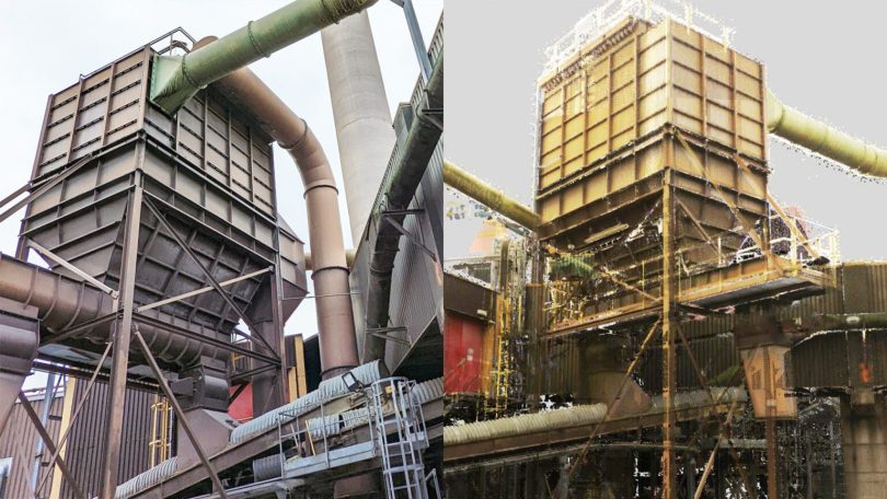 Sử dụng máy quét 3D trong công trình xây dựng