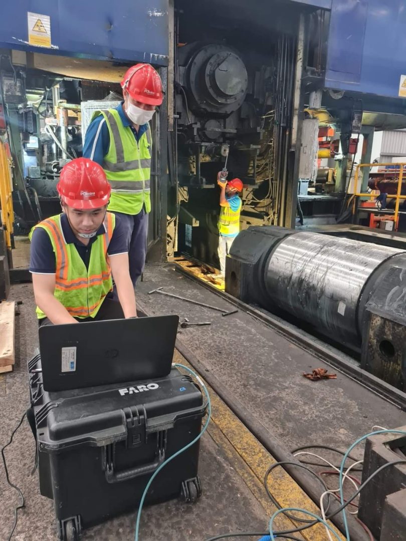 Meso Group: Dịch vụ Cân Chỉnh Turbine bằng Máy Laser Tracker Faro