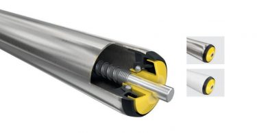 con lăn interoll băng tải trọng lực