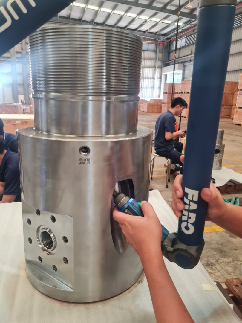 Dịch vụ Đo Kiểm Thiết Bị Dầu Khí Bằng Máy Faro