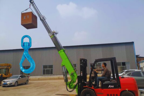 Những điều cần lưu ý khi sử dụng móc cẩu xoay