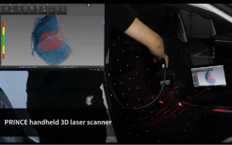 quét 3d phụ tùng ô tô